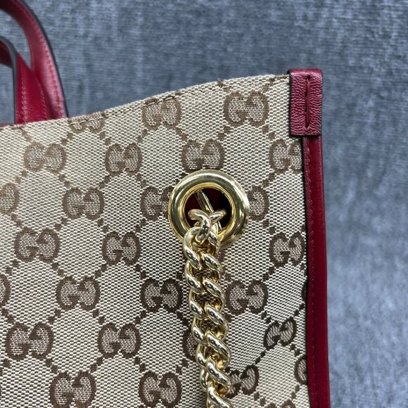 Gucci GG Leather Tote Bag 840-032825 - Picture 6 of 16